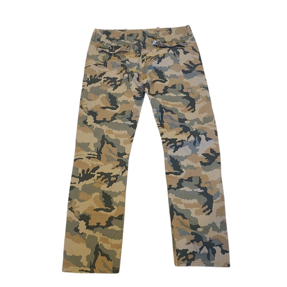 Levis Strauss Camo Pants Mens W33 L30 Military Style Straight Leg Streetwear‎
